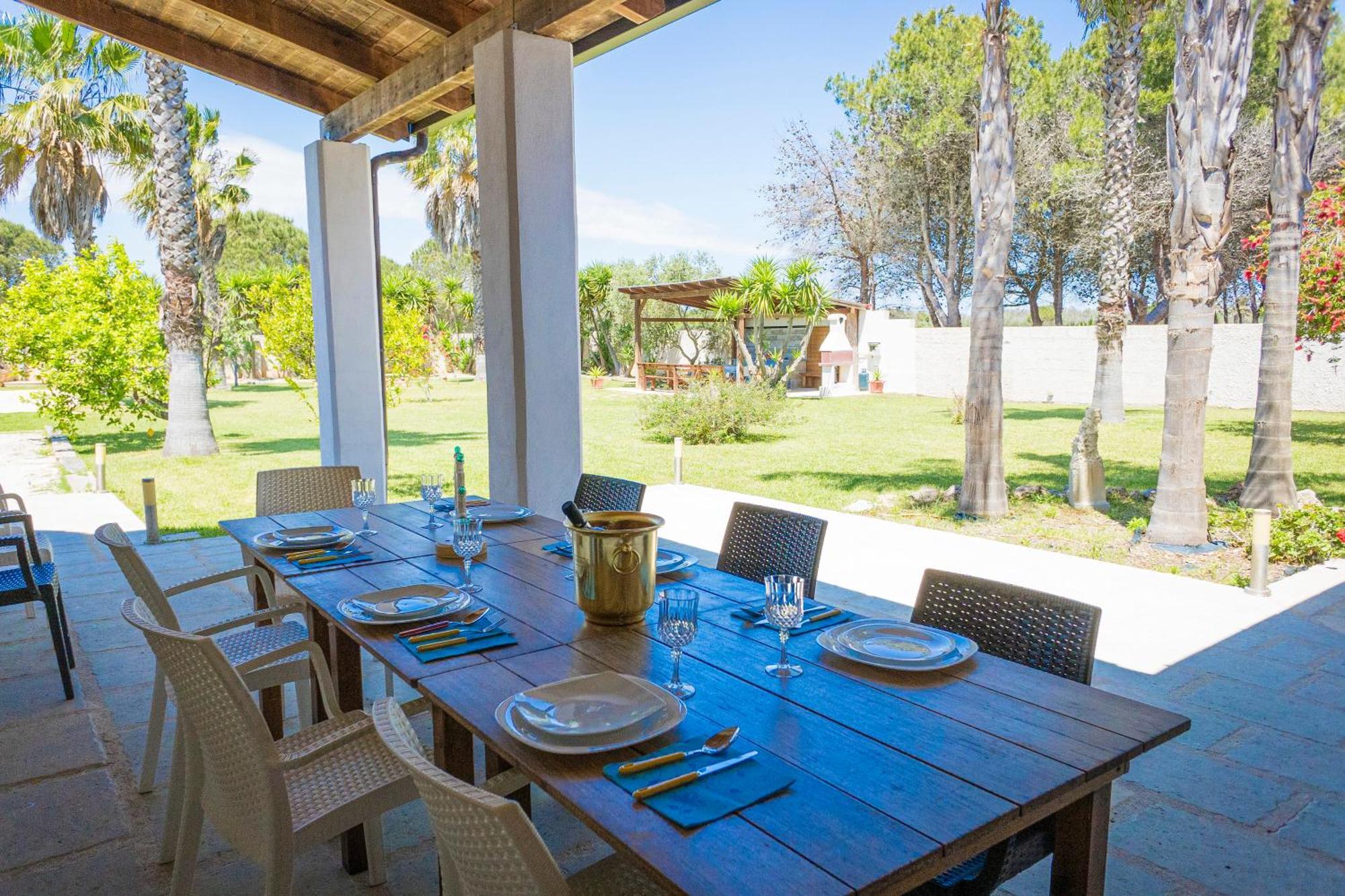 Villa El Capitano With Garden And Pool - Happy Rentals Muro Leccese Exteriér fotografie