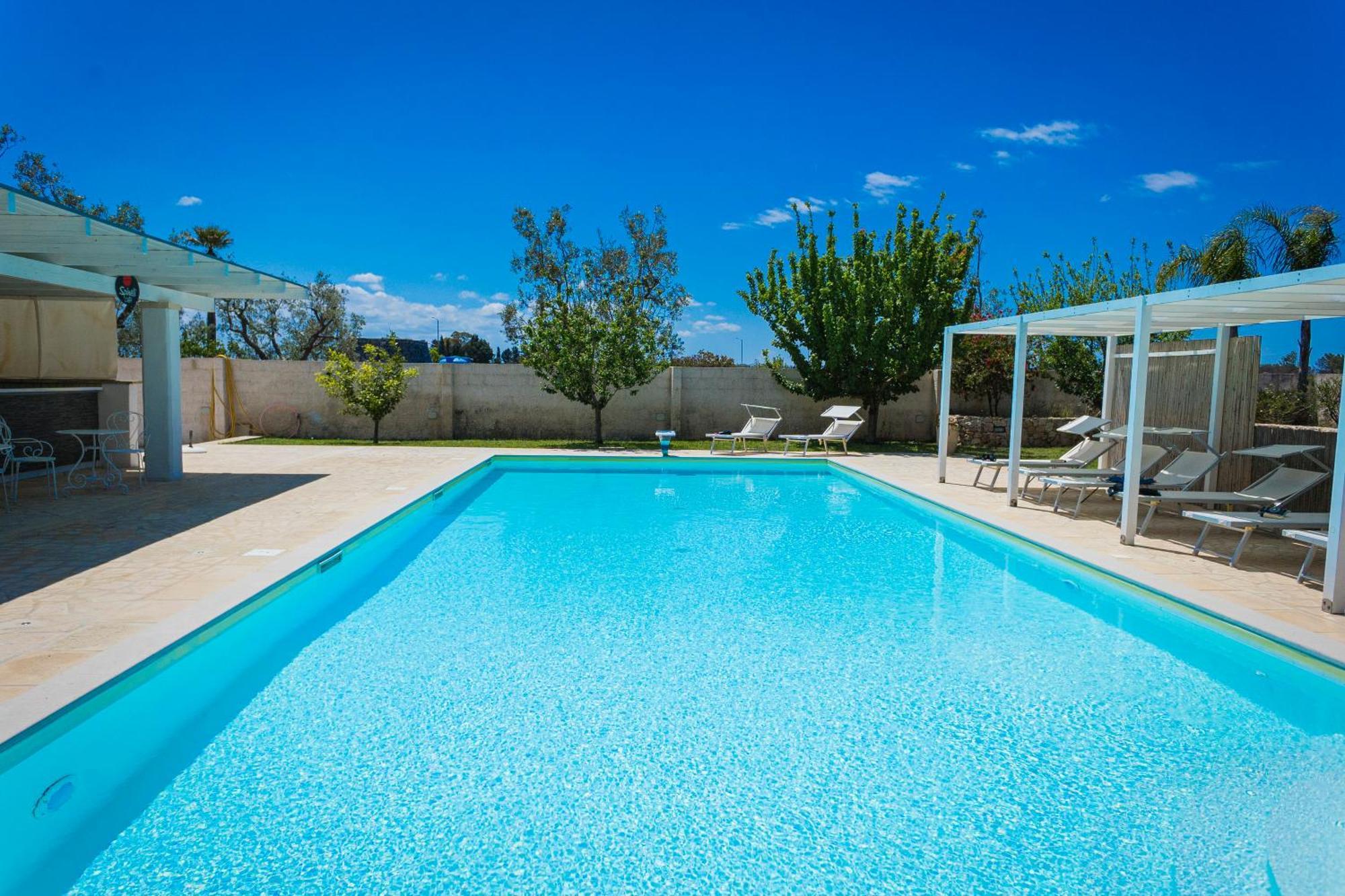 Villa El Capitano With Garden And Pool - Happy Rentals Muro Leccese Exteriér fotografie
